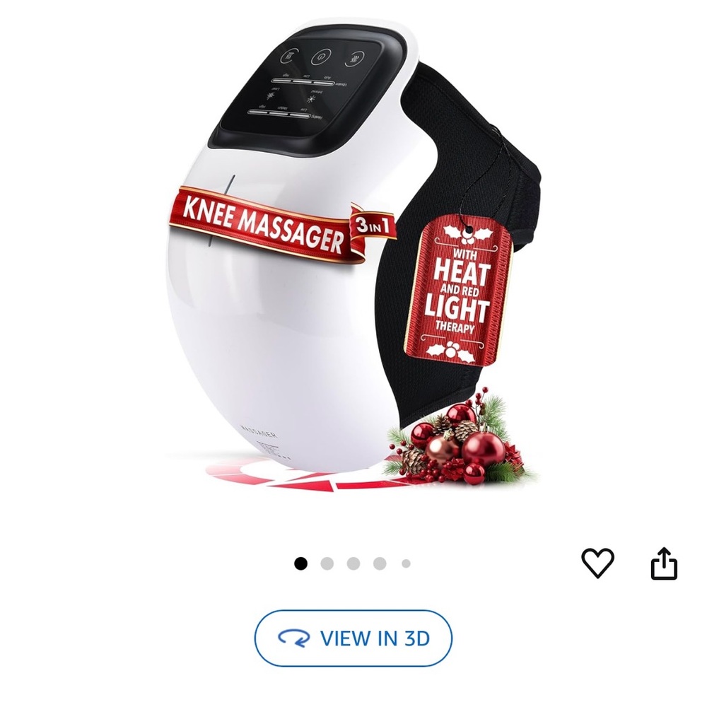 FORTHiQ Knee Massager Smart with Heat,